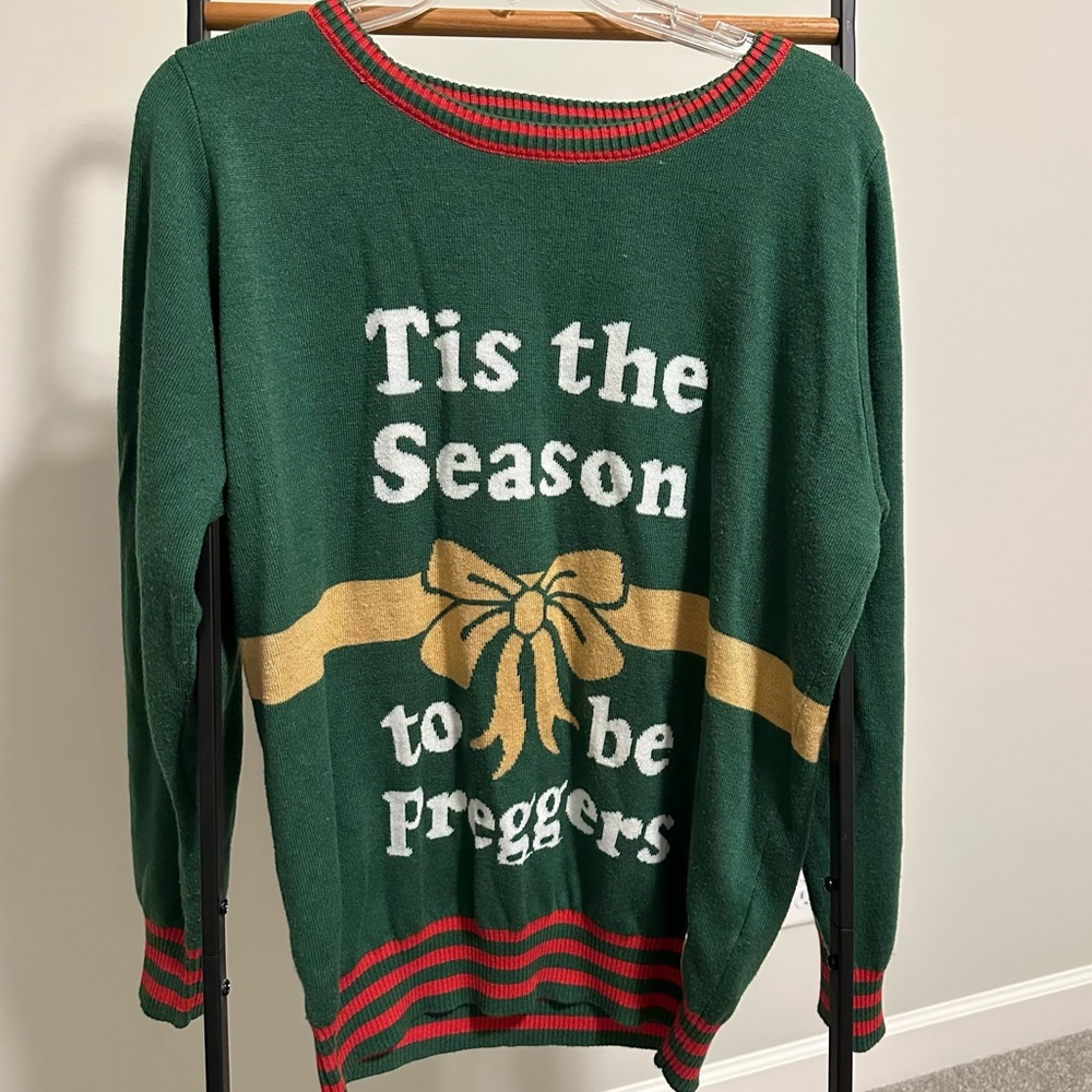 Pregnancy Christmas sweater